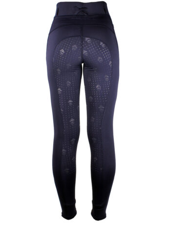 Ridetight i navy – klassisk talje
